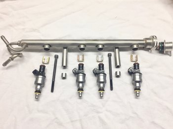 2LR/Tiico A2 Fuel Rail Kit, **Steel Fuel Rail**
